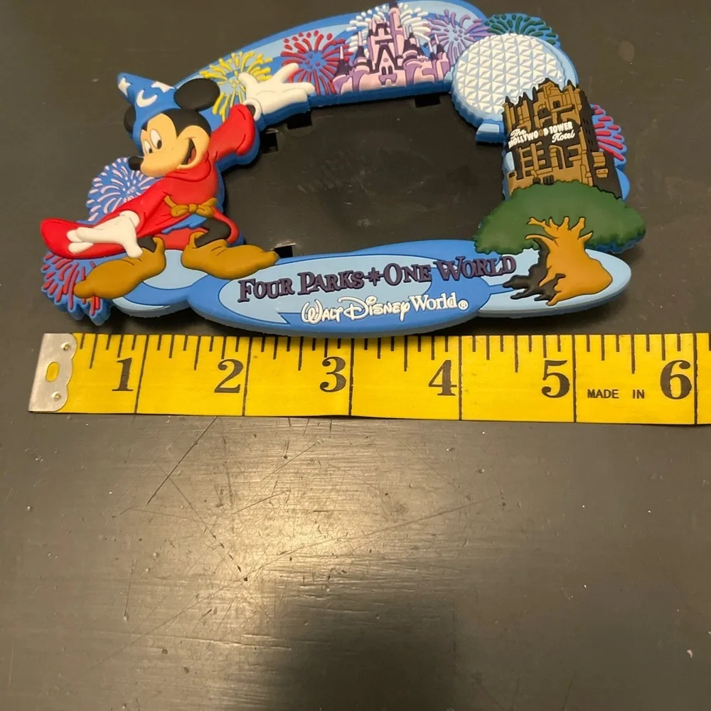 Disney Blue fireworks Photo Frame with Mickey Mouse magic kingdom Epcot Design
